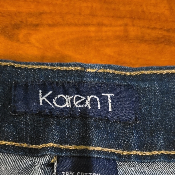 Classic Denim Pencil Skirt - Picture 3 of 4